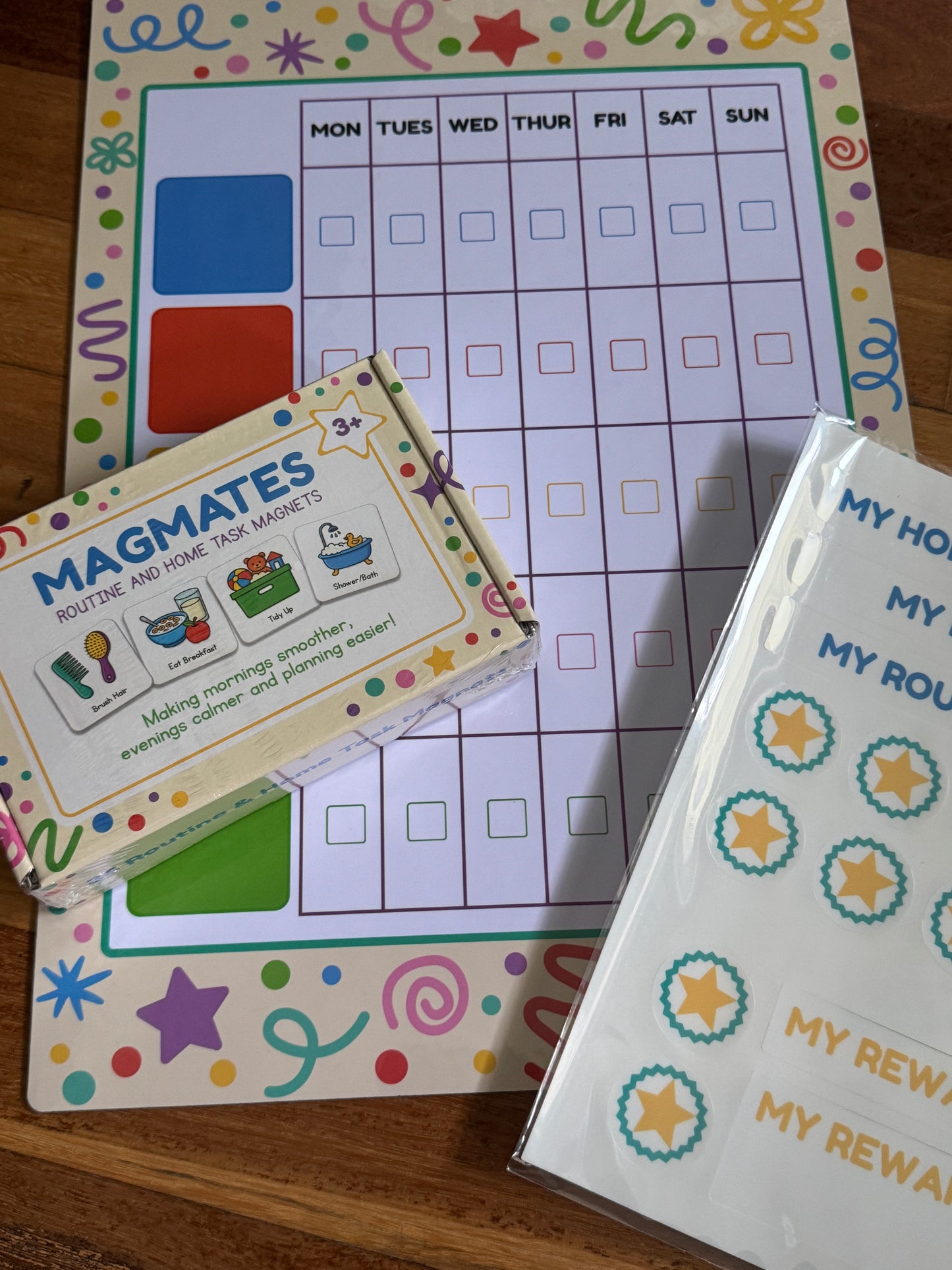 MagMates + Tick & Track Board Bundle
