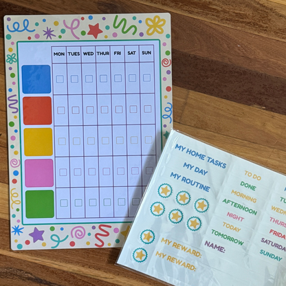 Tick & Track Magnetic Board